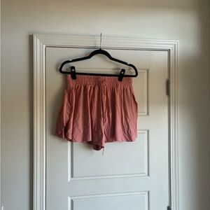 Love Tree Coral Athletic Shorts